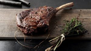 600G TOMAHAWK RIBEYE Flames Restaurant