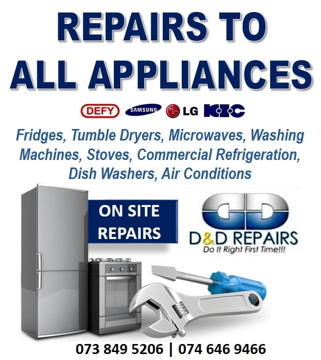 Repairs To All Appliances