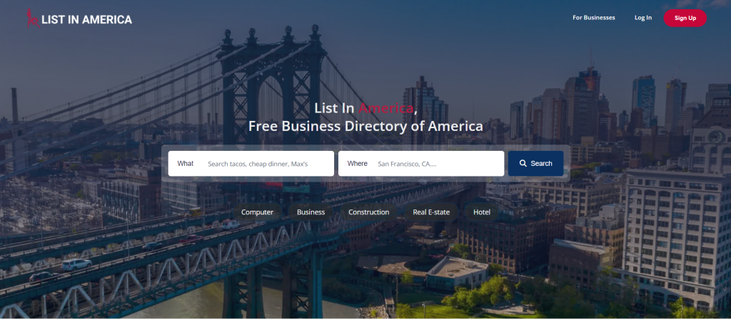 LIST INAMERICA