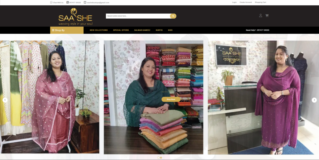 SAASHEBOUTIQUE